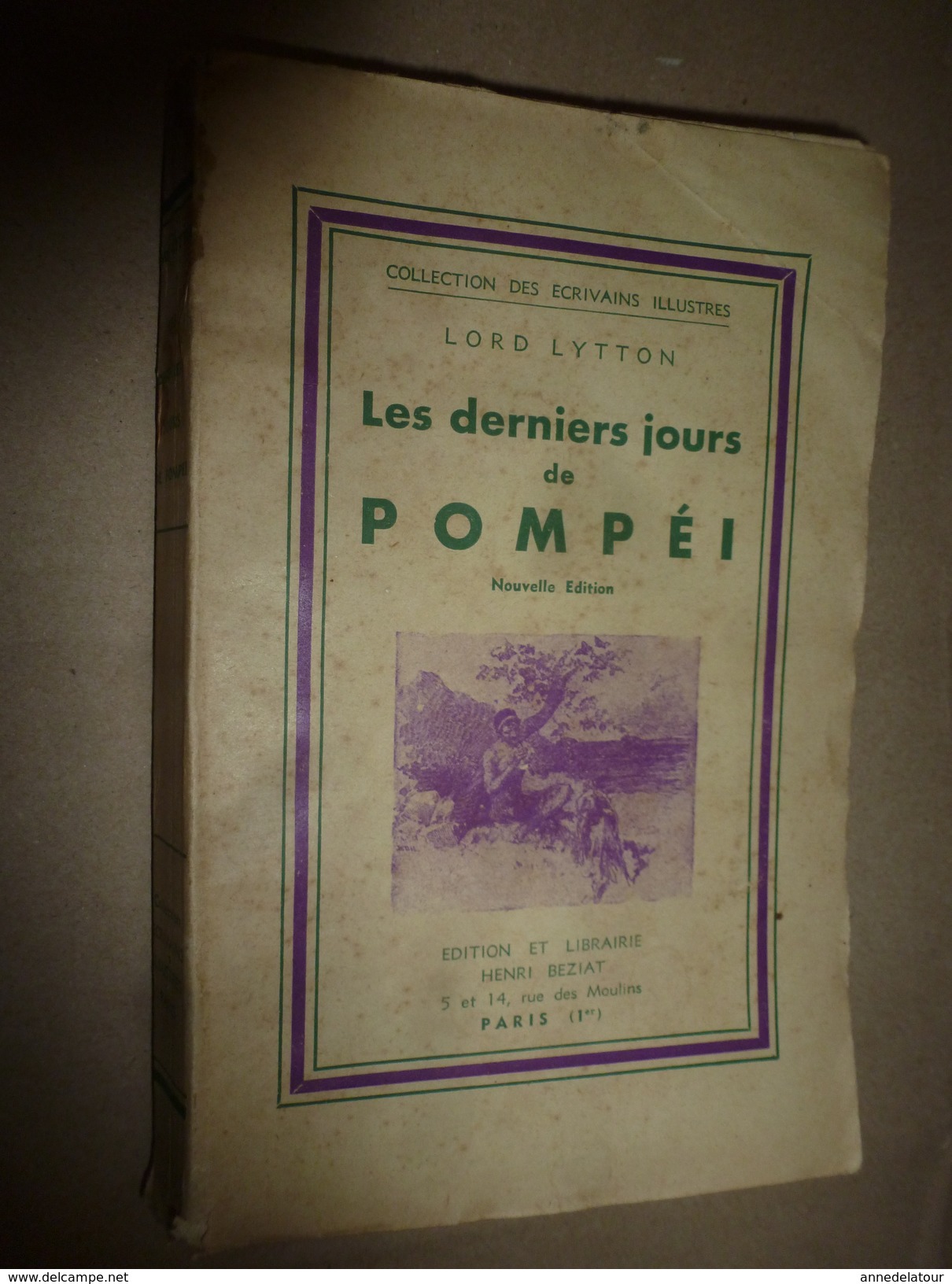 1936   LES DERNIERS JOURS DE POMPEI - Par Lord Lytton - 1901-1940