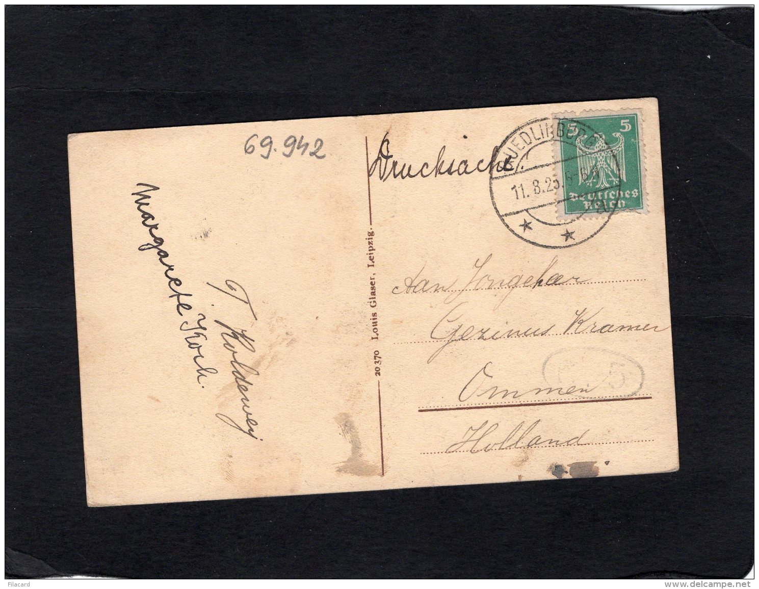 69942   Germania,   Quedlinburg,  Schloss Und Schlosskirche,  VG  1925 - Quedlinburg