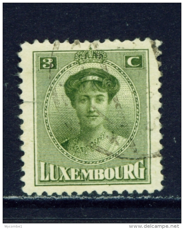 LUXEMBOURG  -  1921 To 1926  Grand Duchess Charlotte  3c  Used As Scan - Usati