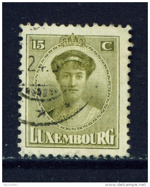 LUXEMBOURG  -  1921 To 1926  Grand Duchess Charlotte  15c  Used As Scan - Oblitérés