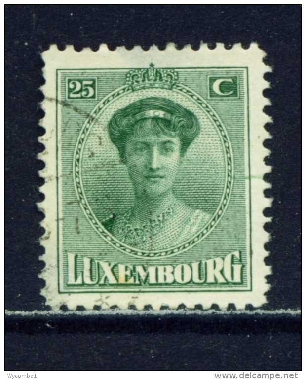 LUXEMBOURG  -  1921 To 1926  Grand Duchess Charlotte  25c  Used As Scan - Usati