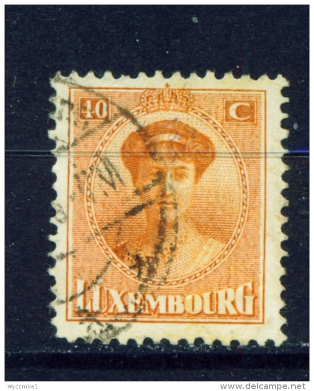 LUXEMBOURG  -  1921 To 1926  Grand Duchess Charlotte  40c  Used As Scan - Oblitérés