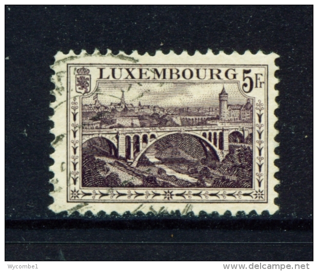 LUXEMBOURG  -  1921  Views  5f  Used As Scan - Usati