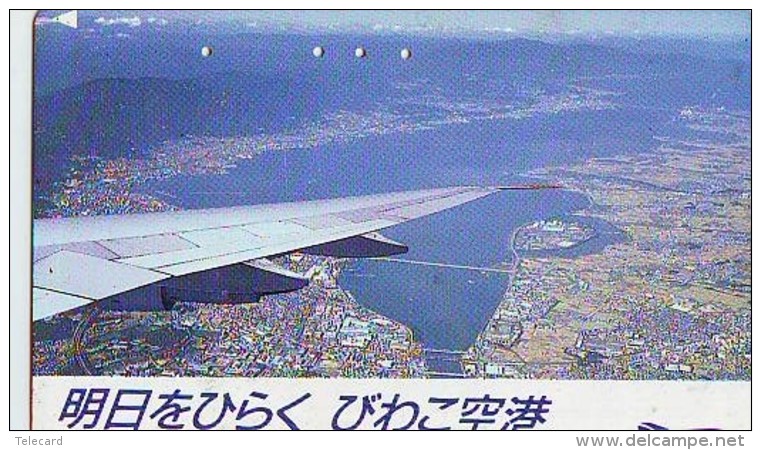 Télécarte  JAPON *   (2205) Phonecard JAPAN *   * Airplane * Flugzeug Avion * AVION * AIRLINES * - Flugzeuge