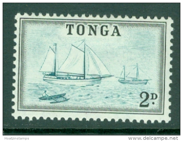 Tonga: 1953   Pictorial  SG103   2d   MH - Tonga (...-1970)