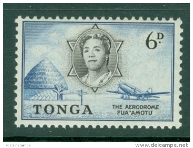 Tonga: 1953   Pictorial  SG108   6d   MH - Tonga (...-1970)