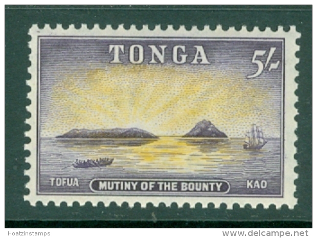 Tonga: 1953   Pictorial  SG112   5/-   MH - Tonga (...-1970)