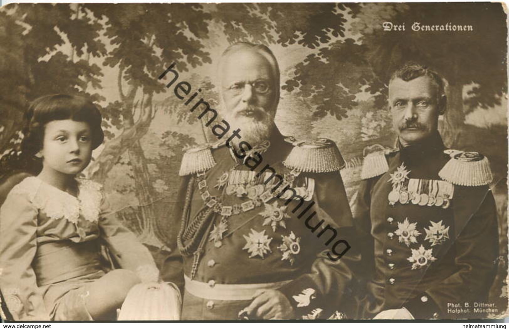 Bayern - Ludwig Von Bayern - Prinz Rupprecht Von Bayern Und Prinz Luitpold - Koninklijke Families