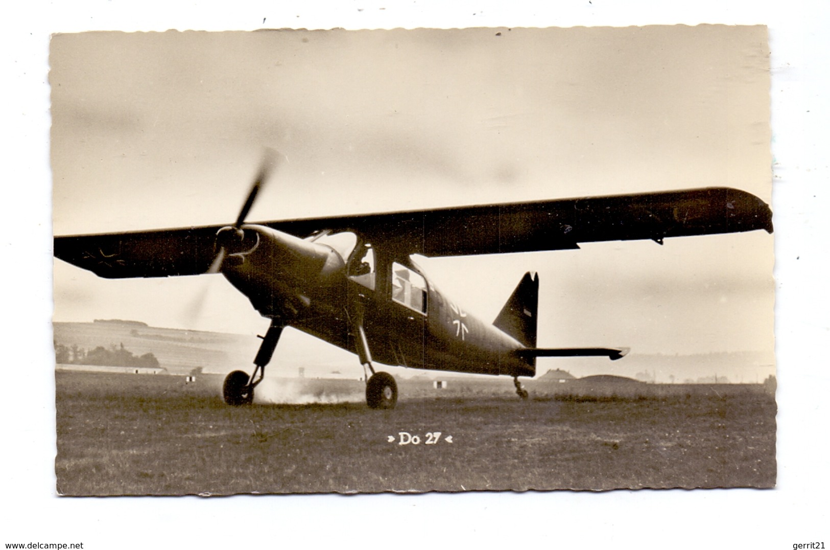 MILITÄR - BUNDESWEHR, Schulflugzeug "Do 27" - Ausrüstung