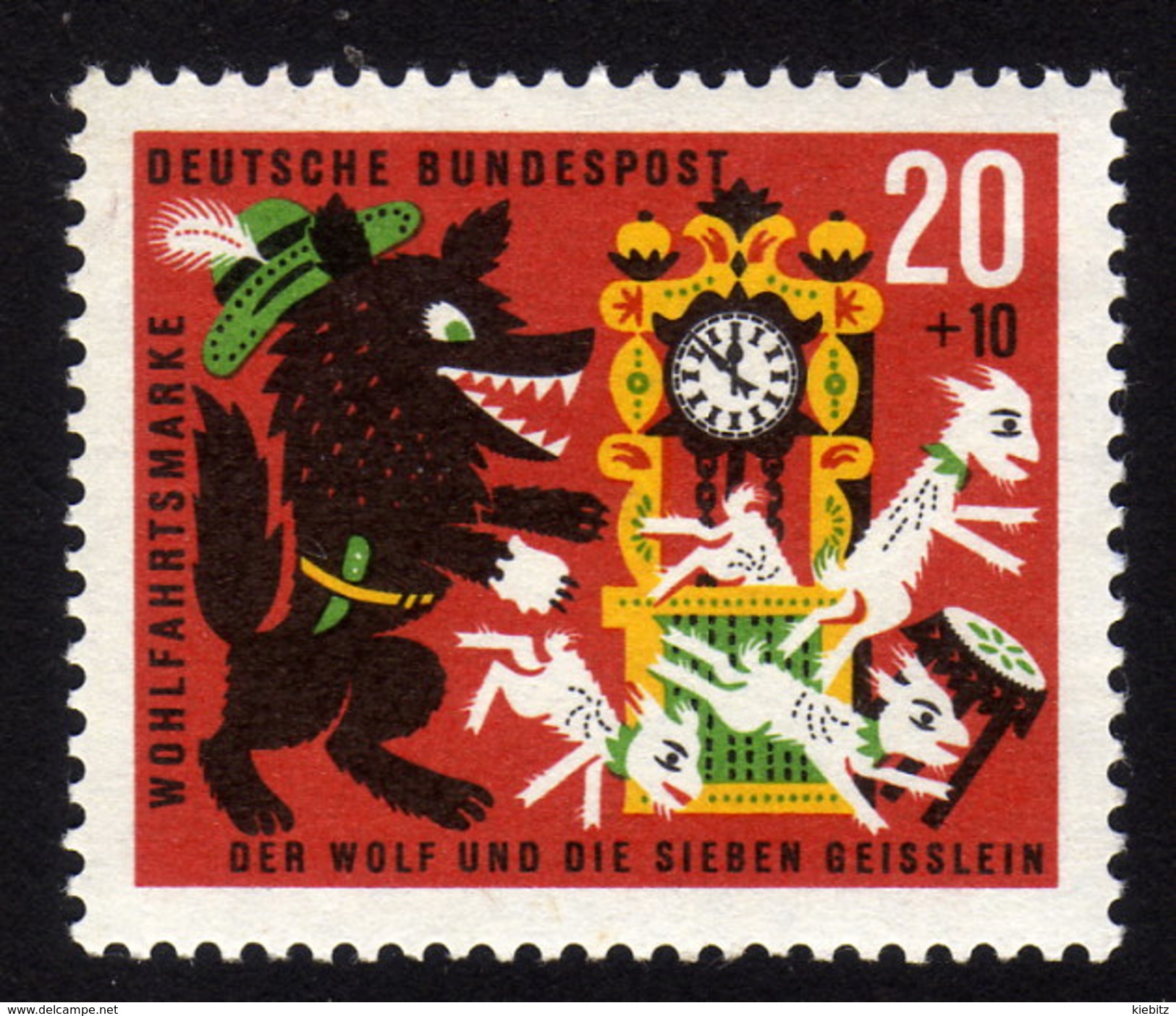 BRD 1963 ** Uhr, Clock - MNH - Uhrmacherei