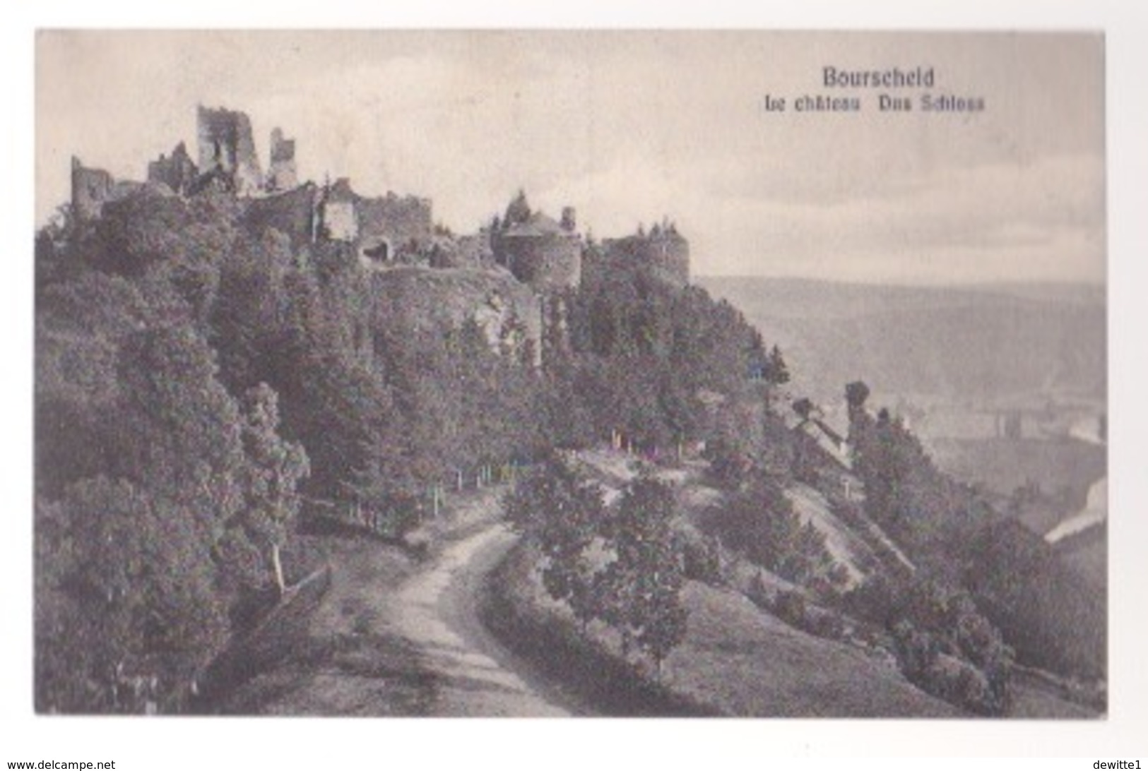 BOURSCHEID.     Le Château - Bourscheid