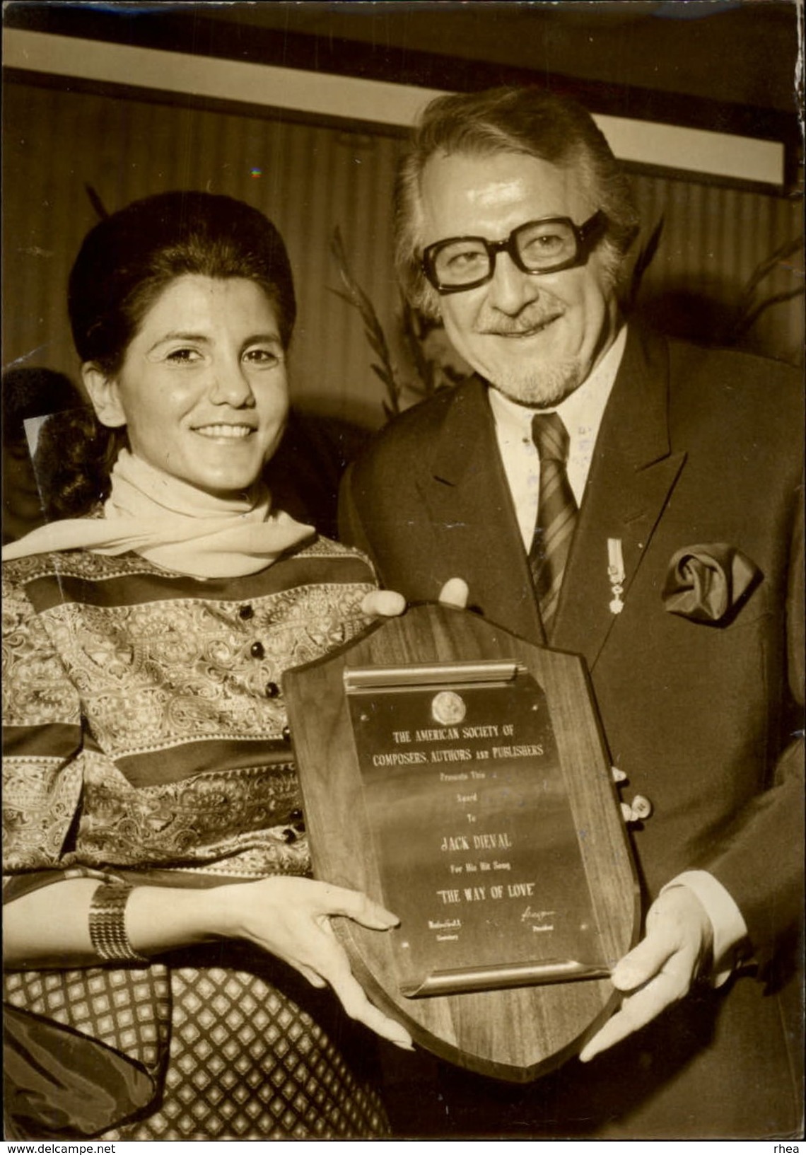 PHOTO - Photo De Presse - Chanteur - JACK DIEVAL - Musicien - 1973 - Célébrités