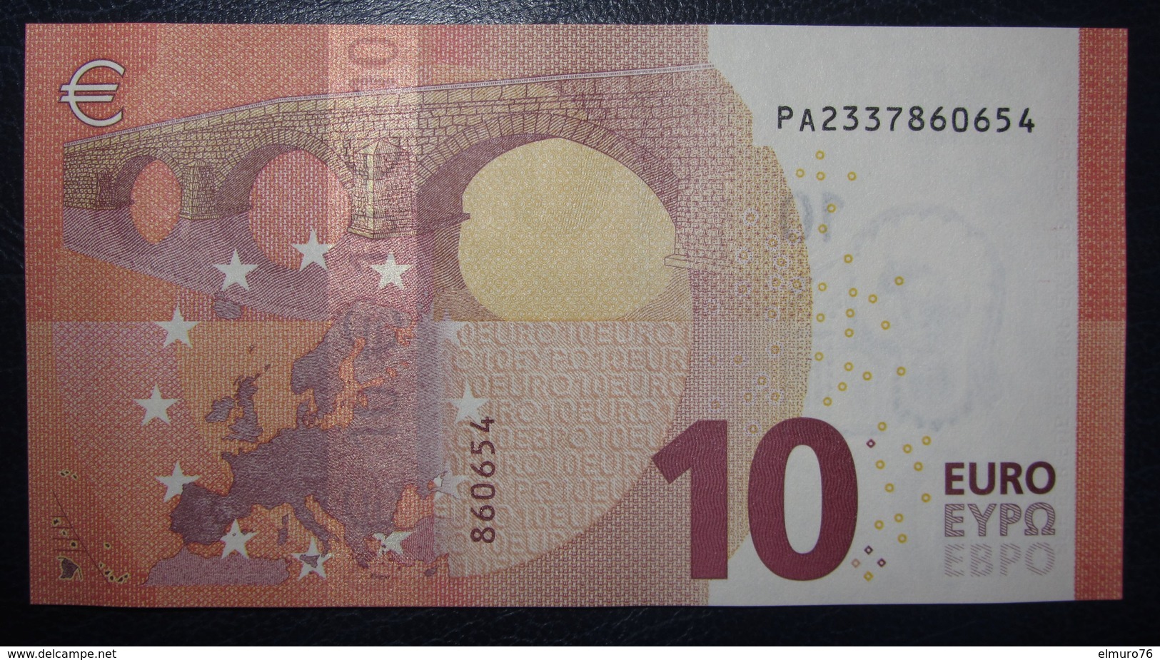 10 EURO P002I2 Netherlands  Serie P Draghi Perfect UNC - 10 Euro