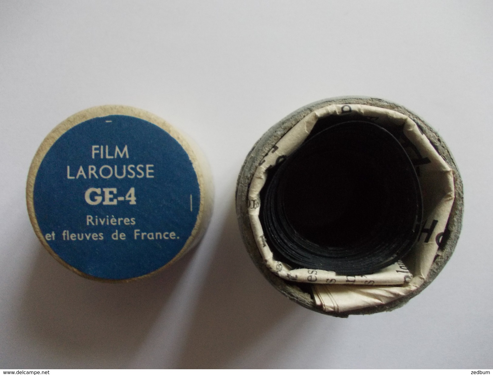 FILM FIXE Larousse GE-4 Rivières Et Fleuves De France - Filmspullen: 35mm - 16mm - 9,5+8+S8mm