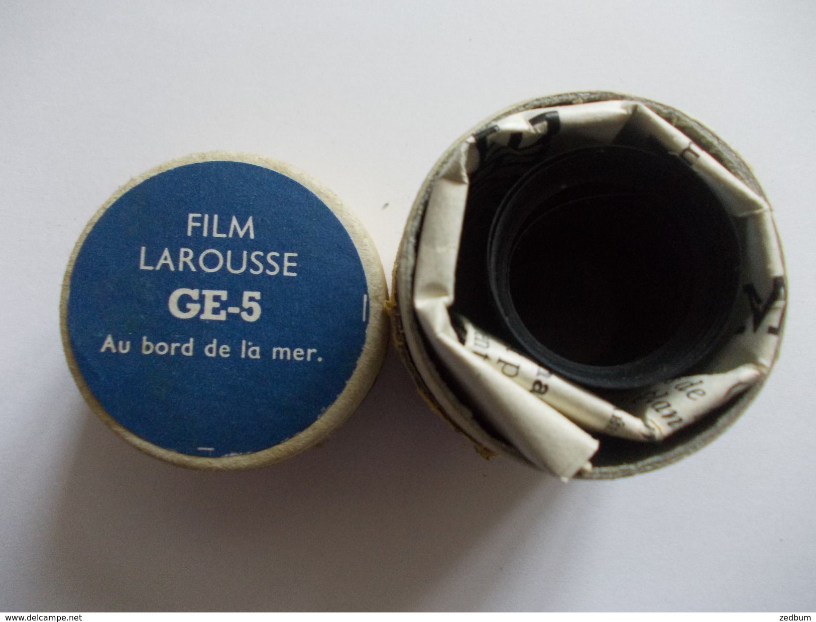 FILM FIXE Larousse GE-5 Au Bord De La Mer - Bobinas De Cine: 35mm - 16mm - 9,5+8+S8mm