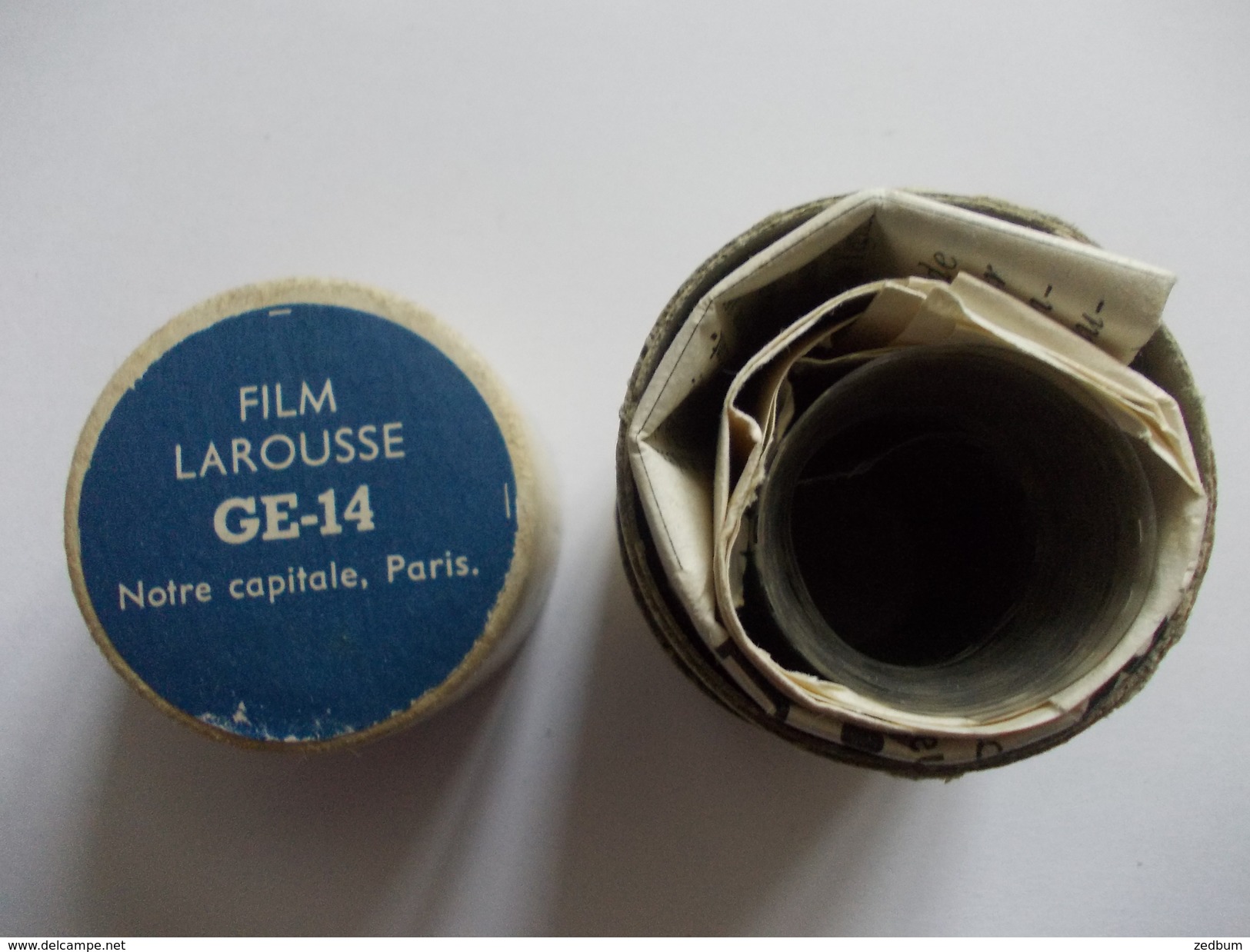 FILM FIXE Larousse GE-14 Notre Capitale Paris - Bobinas De Cine: 35mm - 16mm - 9,5+8+S8mm