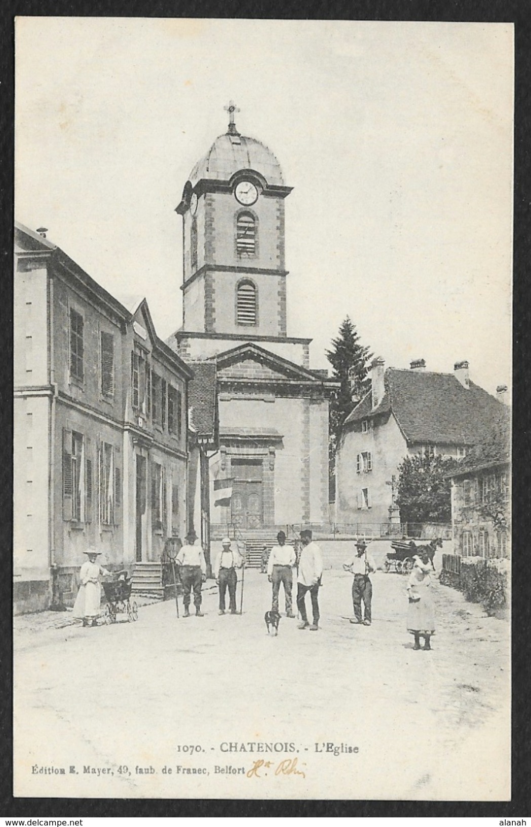 CHATENOIS L'Eglise (Mayer) Bas-Rhin (67) - Chatenois