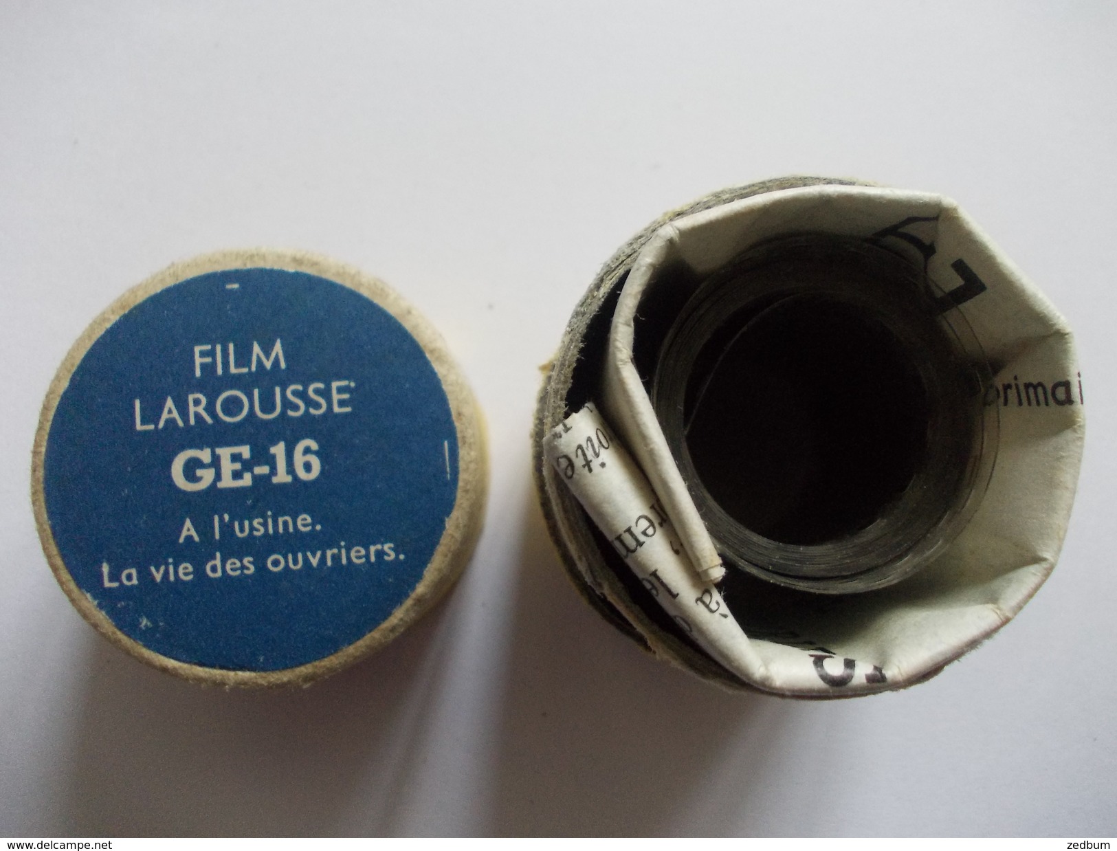 FILM FIXE Larousse GE-16 A L'usine La Vie Des Ouvriers - Filme: 35mm - 16mm - 9,5+8+S8mm