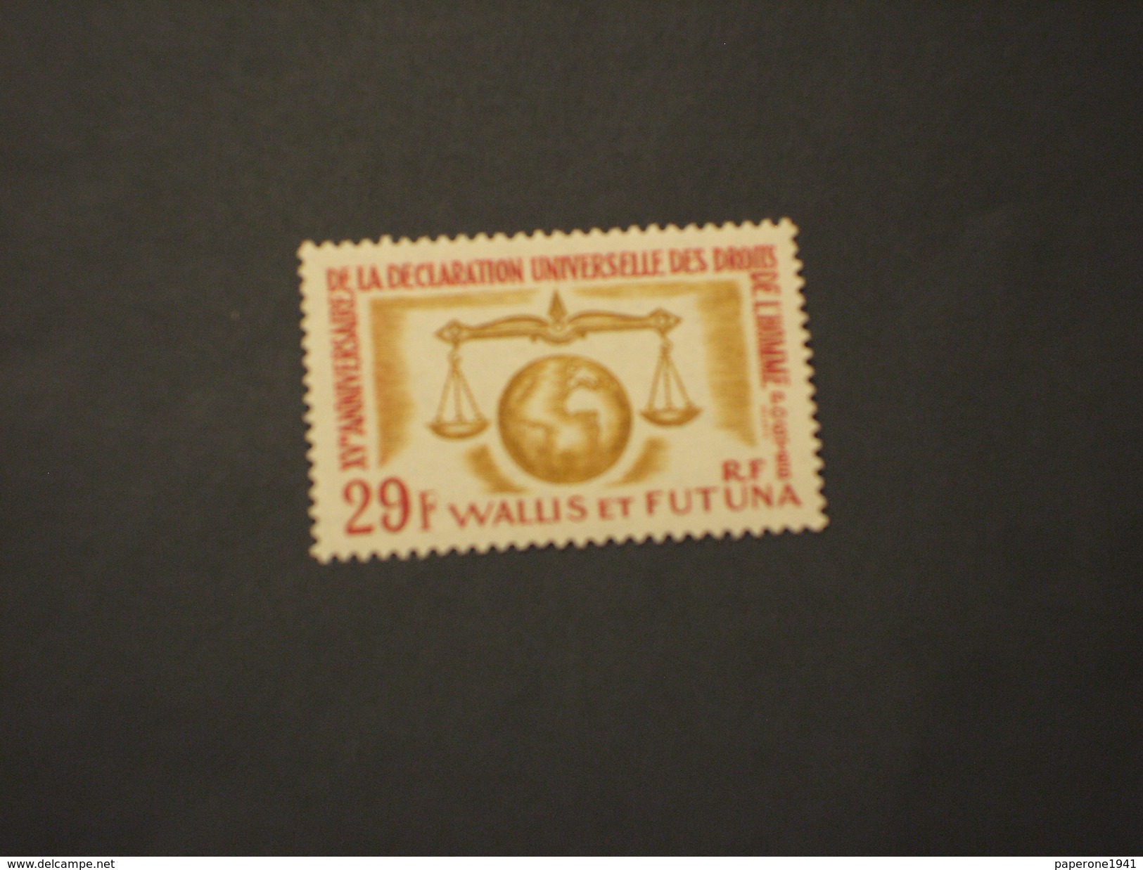 WALLIS E FUTUNA - 1963 DIRITTI - NUOVO(++) - Unused Stamps