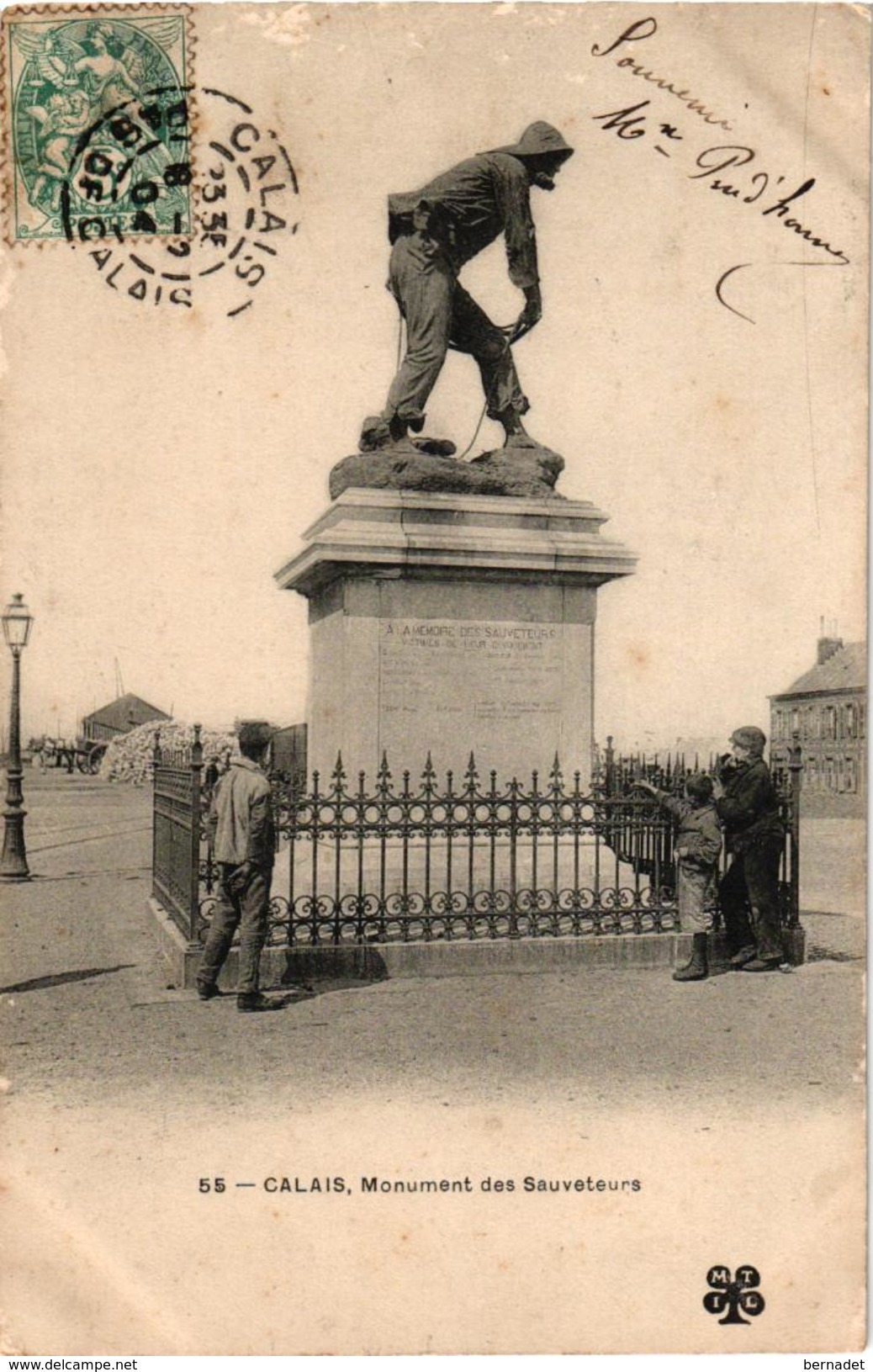 CALAIS ... MONUMENT DES SAUVETEURS - Calais