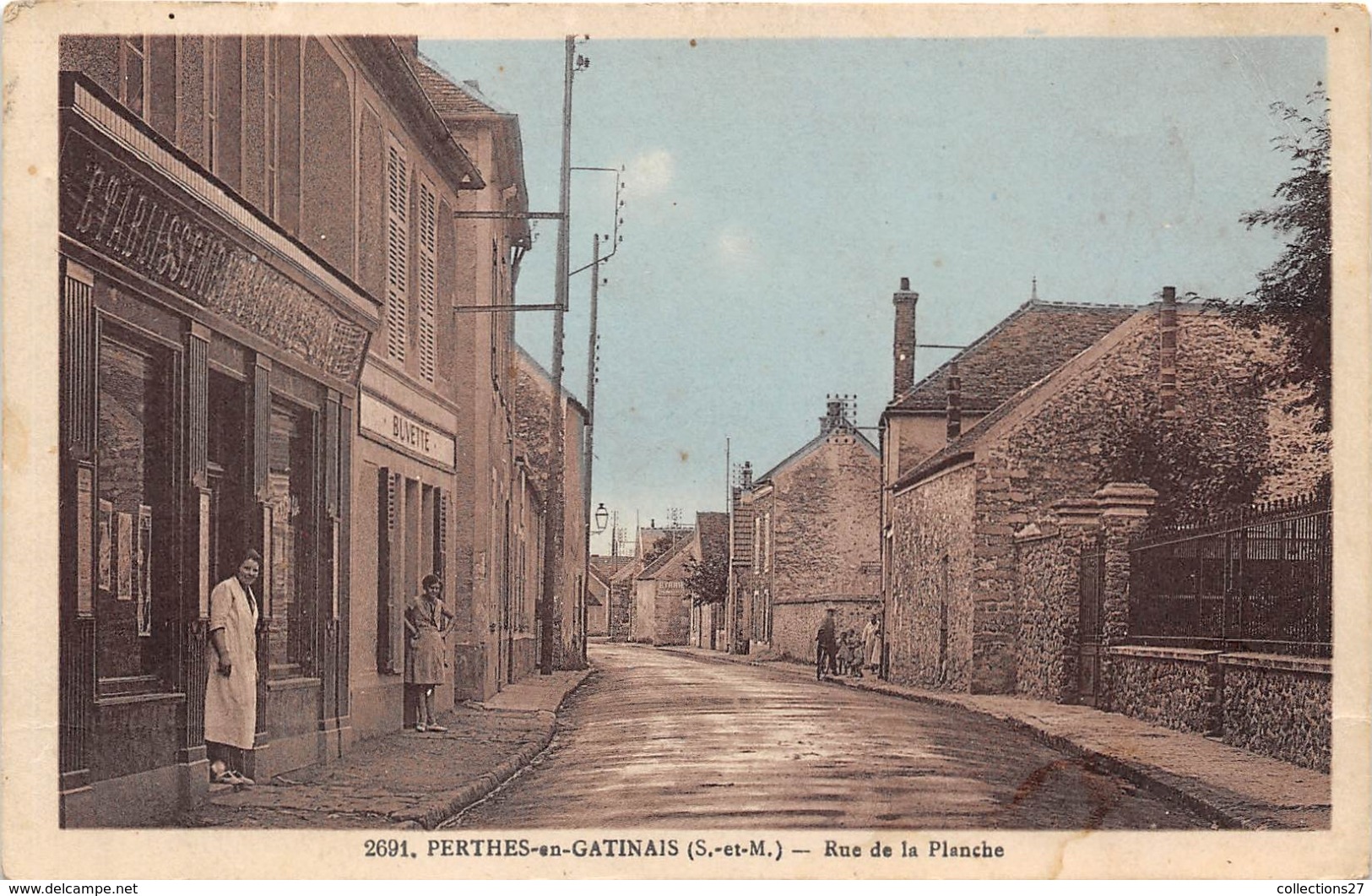 77-PERTHES-EN-HATINAIS- RUE DE LA PLANCHE - Perthes