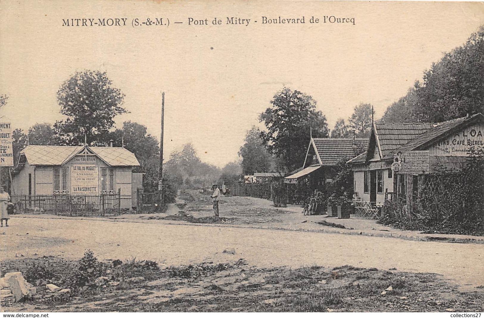 77-MITRY-MORY- PONT DE MITRY BLD DE L'OURCQ - Mitry Mory