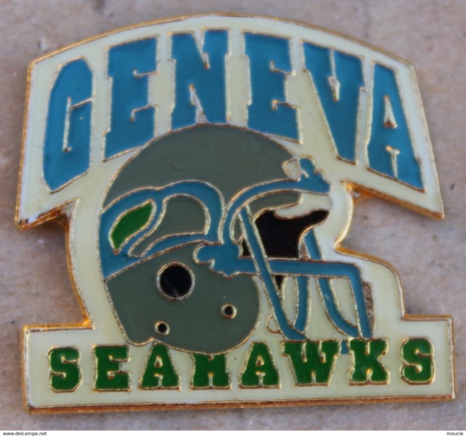 GENEVA SEAHAWS FOOT US - CASQUE - EQUIPE DE FOOTBALL AMERICAIN GENEVE - SUISSE - SWITZERLAND - SCHWEIZ  -  (16) - Altri & Non Classificati