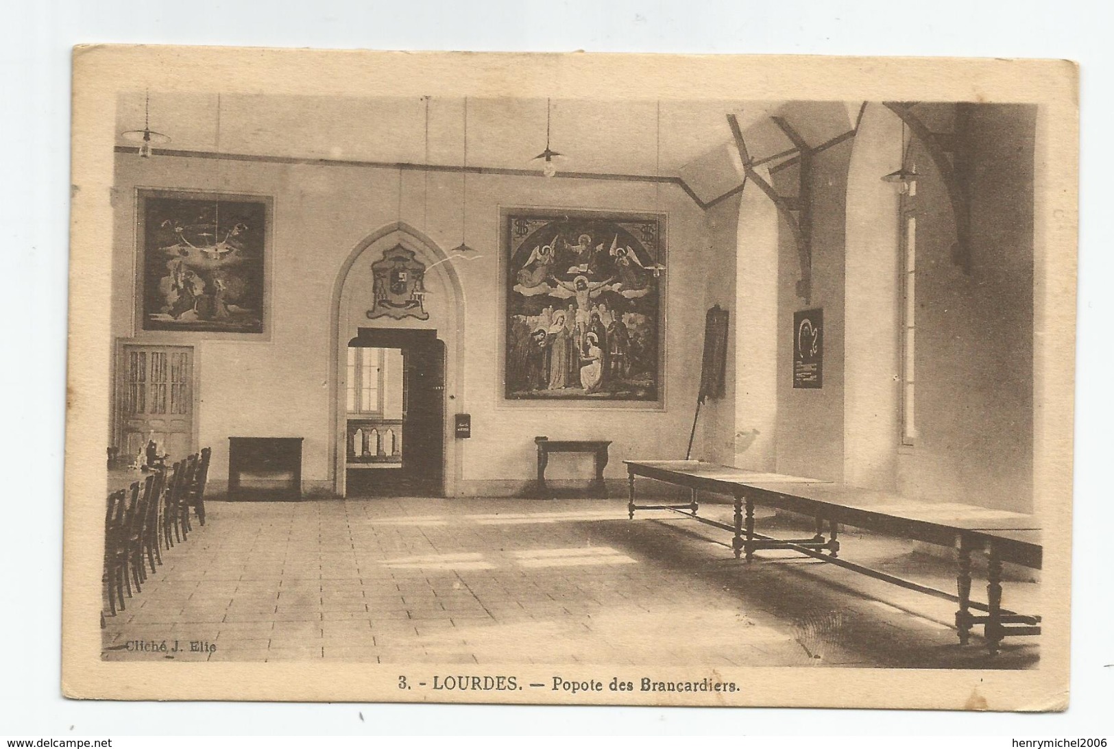 65 - Lourdes - Popote Des Brancardiers 1929 - Lourdes