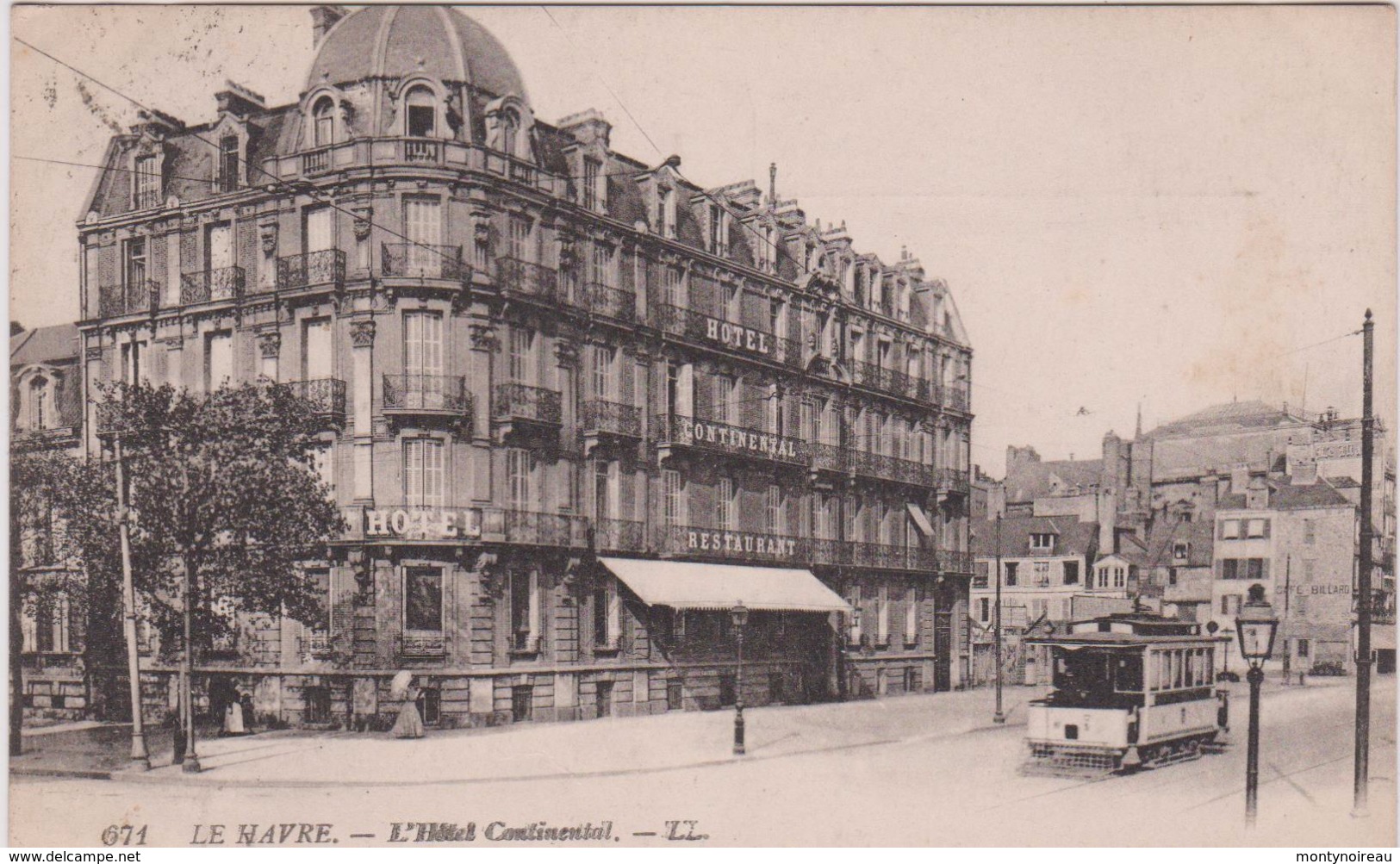 Seine  Maritime :  Le  Havre  ,  L Hotel  Continental - Non Classés