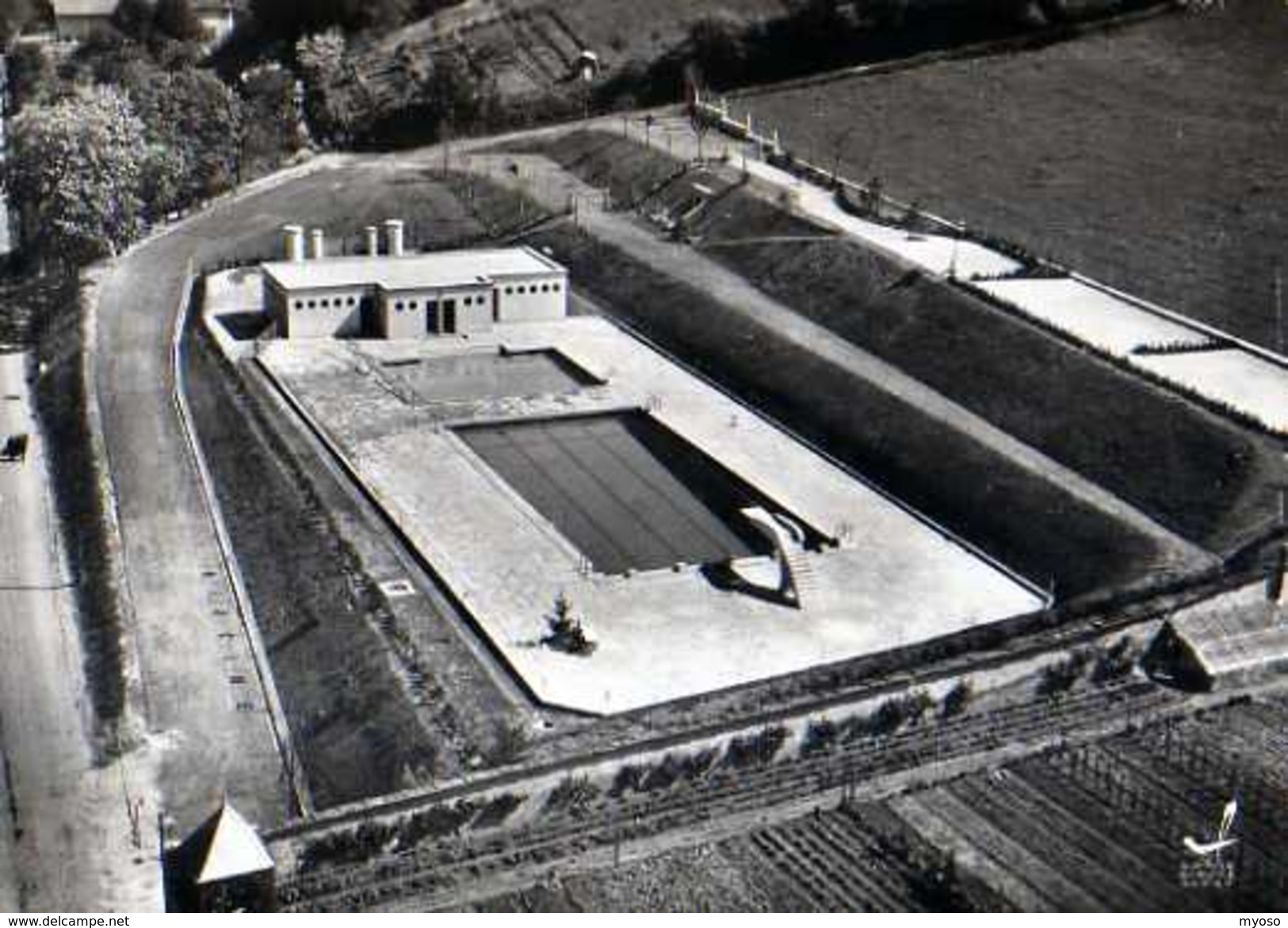 38 En Avion Au Dessus De ST MARCELLIN La Piscine - Saint-Marcellin