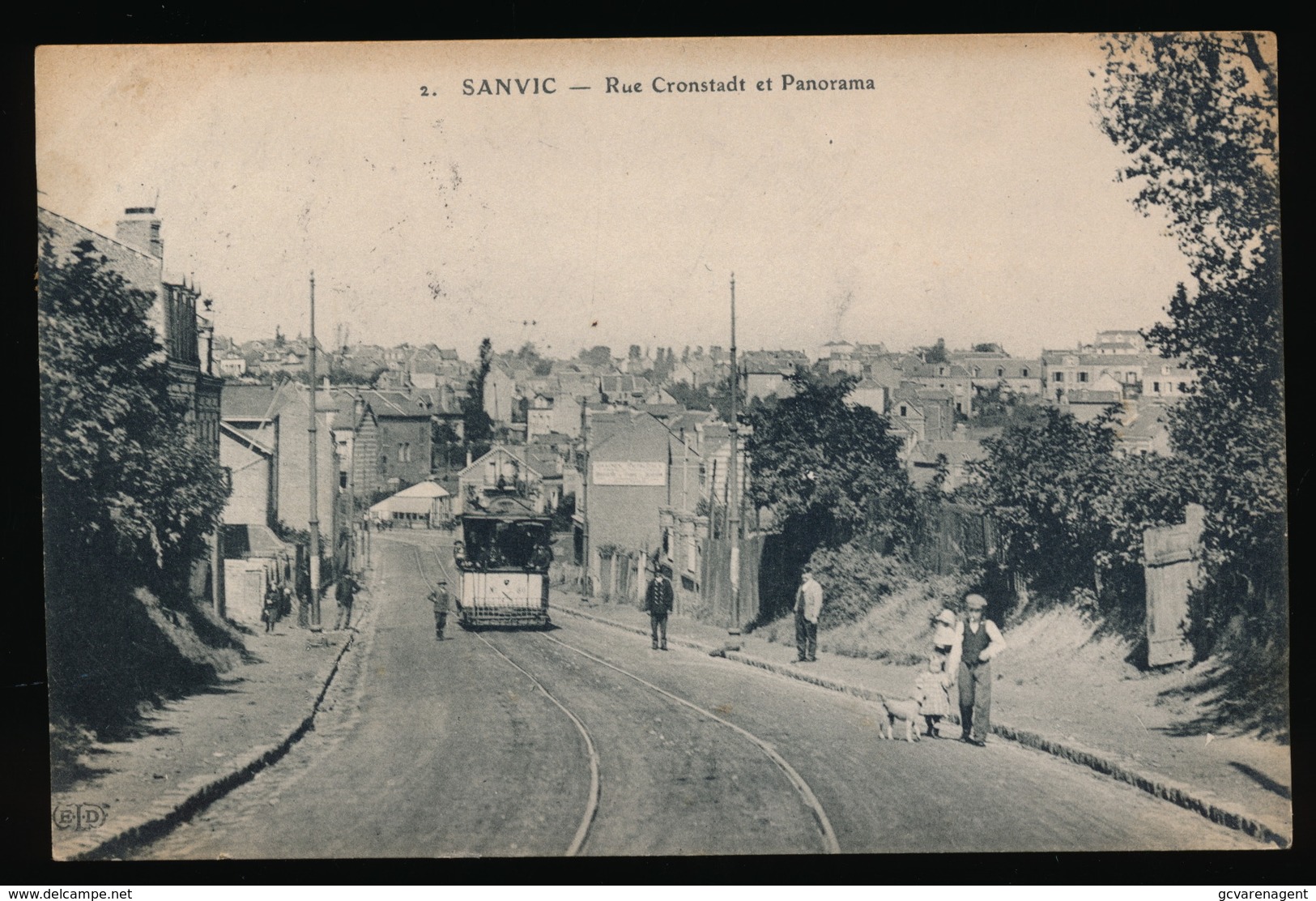 SANVIC = RUE CRONSTADT ET PANORAMA  - TRAM - Autres & Non Classés