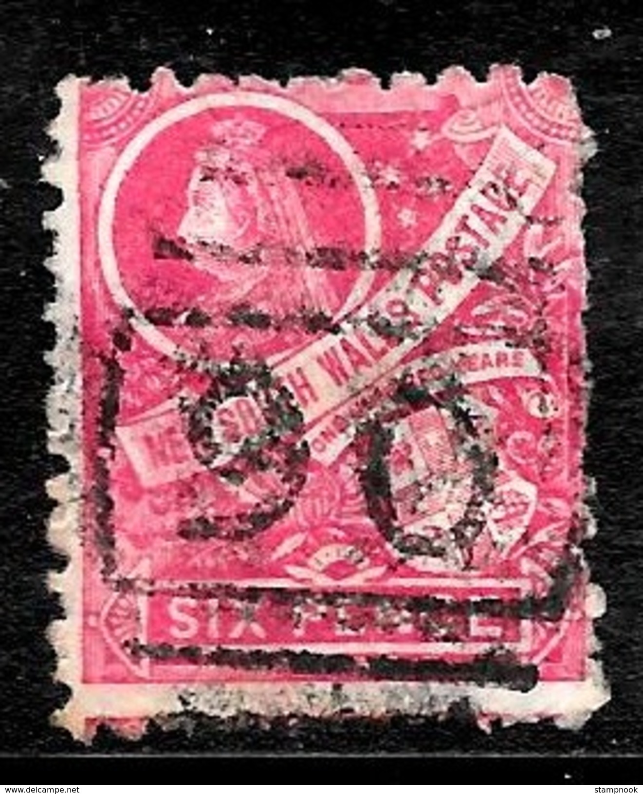 New South Wales Scott    80b  Used VG  ( CV 7.50  ( - Used Stamps