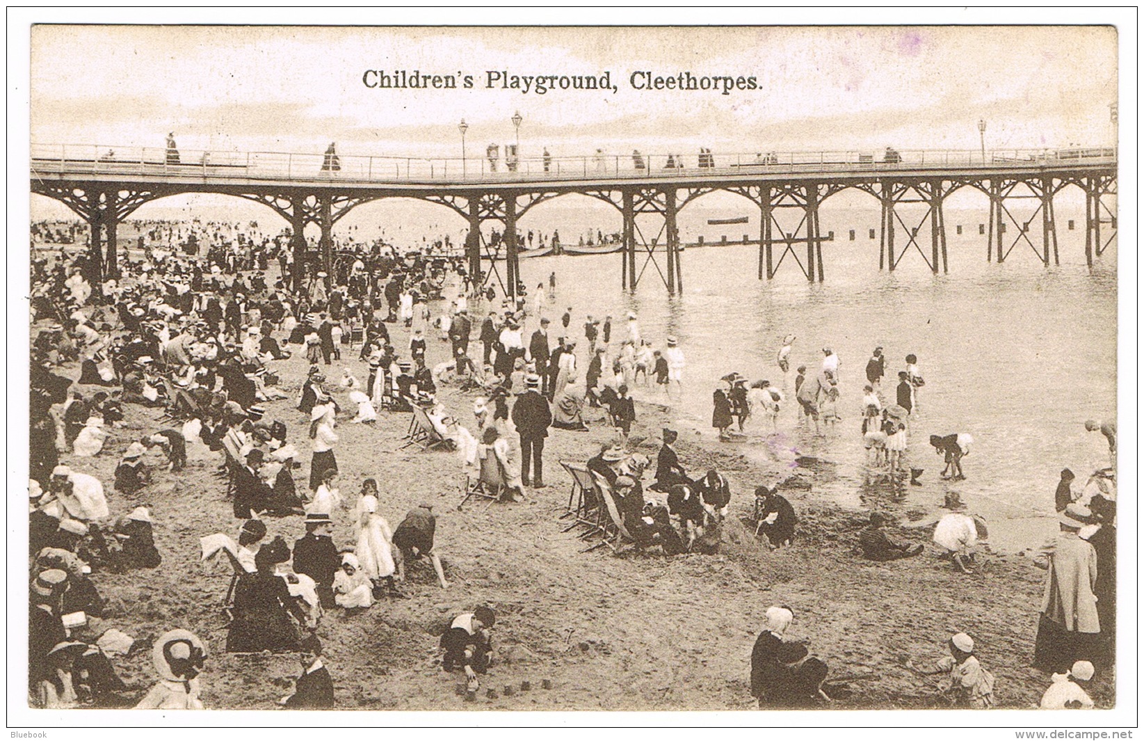 RB 1145 - 1914 Postcard - Children's Playground Cleethorpes - Lincolnshire - Otros & Sin Clasificación