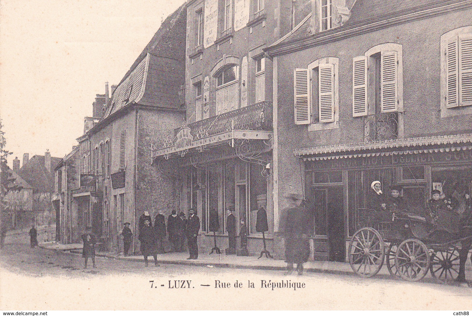 LUZY - Rue De La République - Andere & Zonder Classificatie