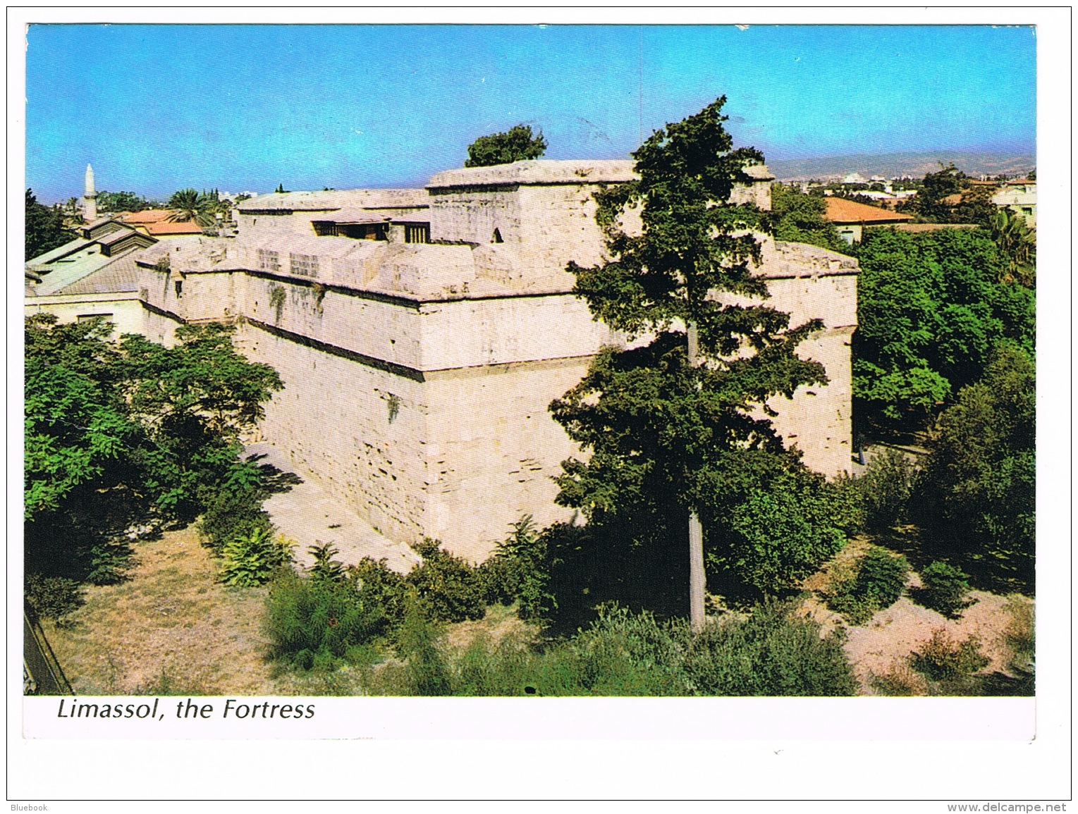RB 1146 -  1989 Postcard - The Fortress Limassol Cyprus - Limassol Postmark - Chypre