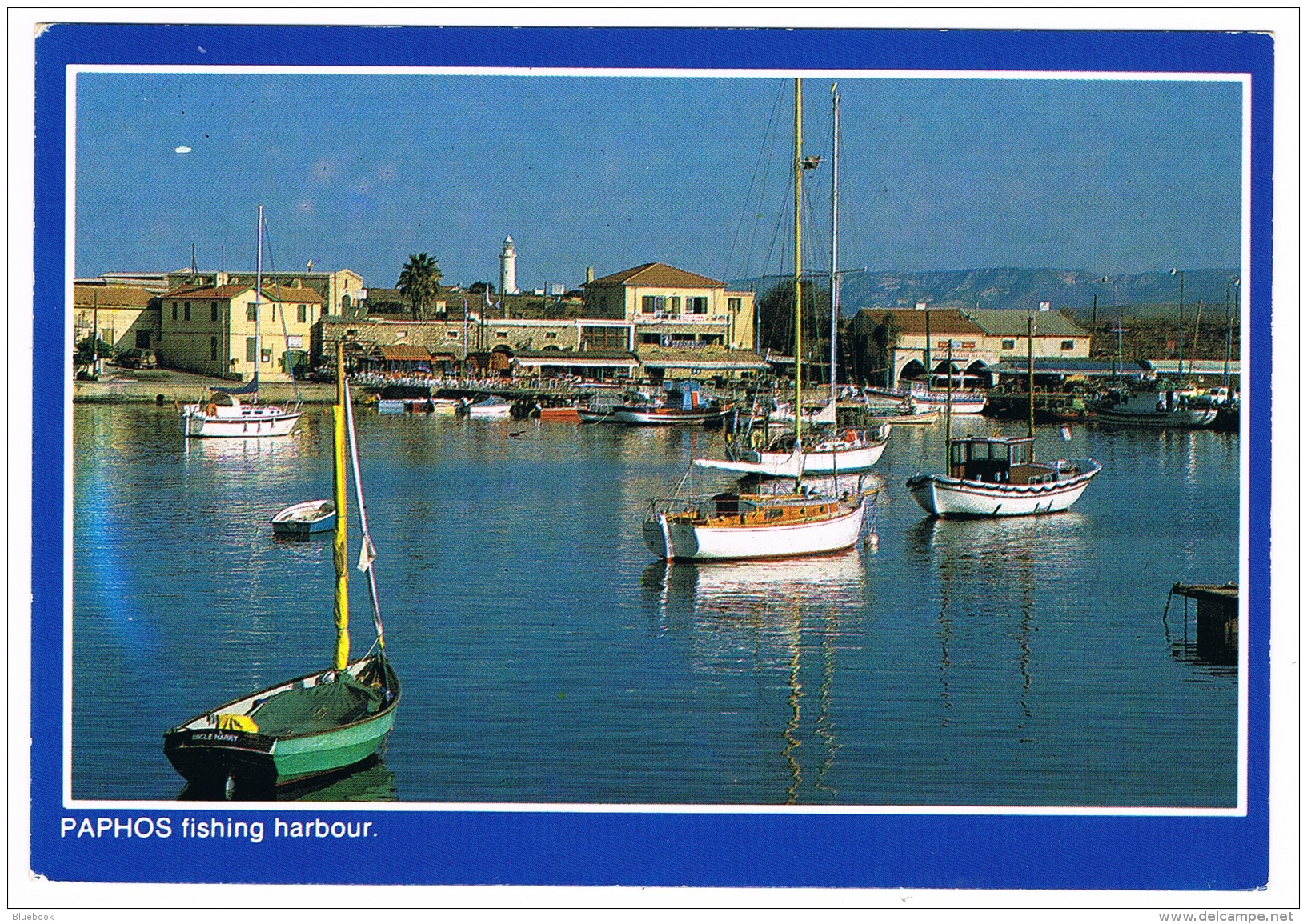 RB 1146 -  1990's Postcard - Historic Paphos Cyprus - Chypre