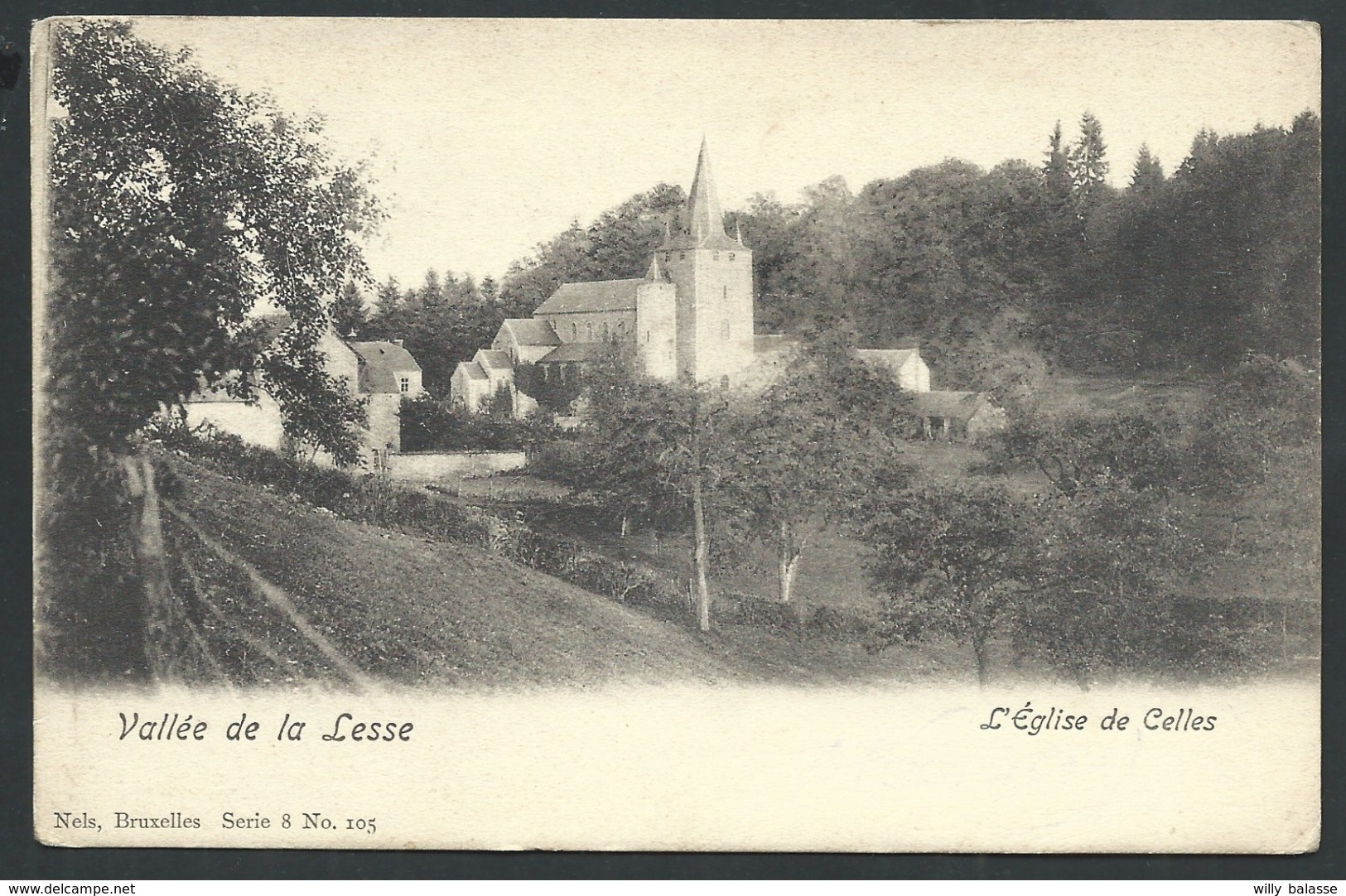 +++ CPA - Eglise De CELLES - Vallée De La Lesse - Nels Série 8 N° 105  // - Celles