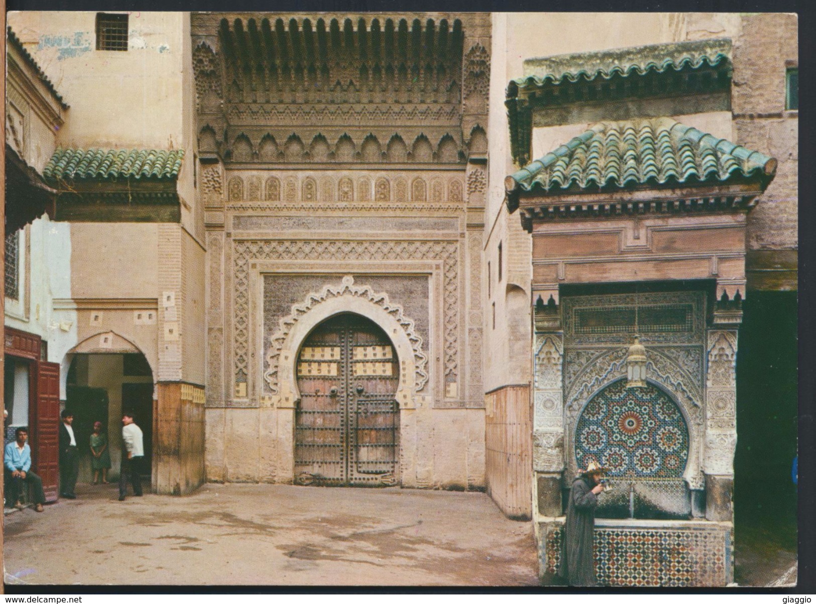 °°° 4092 - MAROC - FES FEZ - FONTAINE NEJJARINE - 1993 With Stamps °°° - Fez