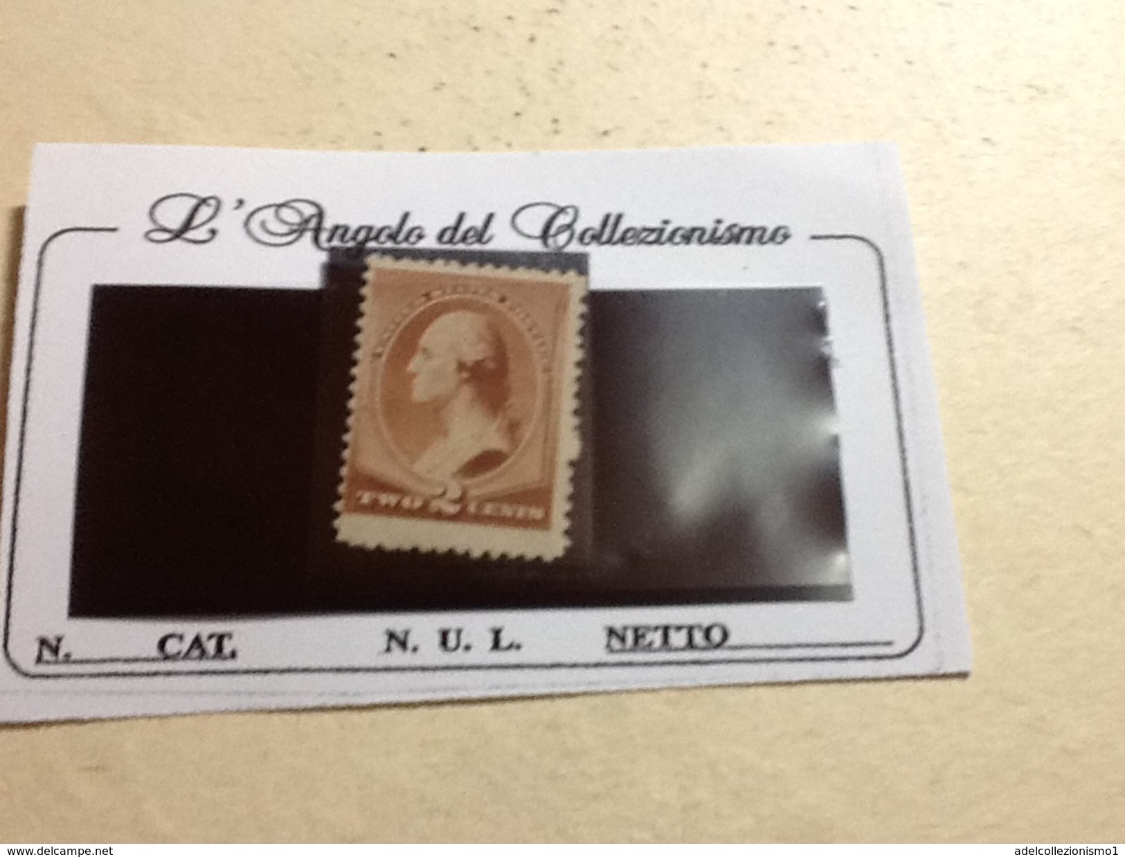 86218 ) Bellissimo  Francobollo Degli Stati Uniti-nuovo Senza Gomma N.60 Da 2 C.bruno Rosso-washington - Nuevos