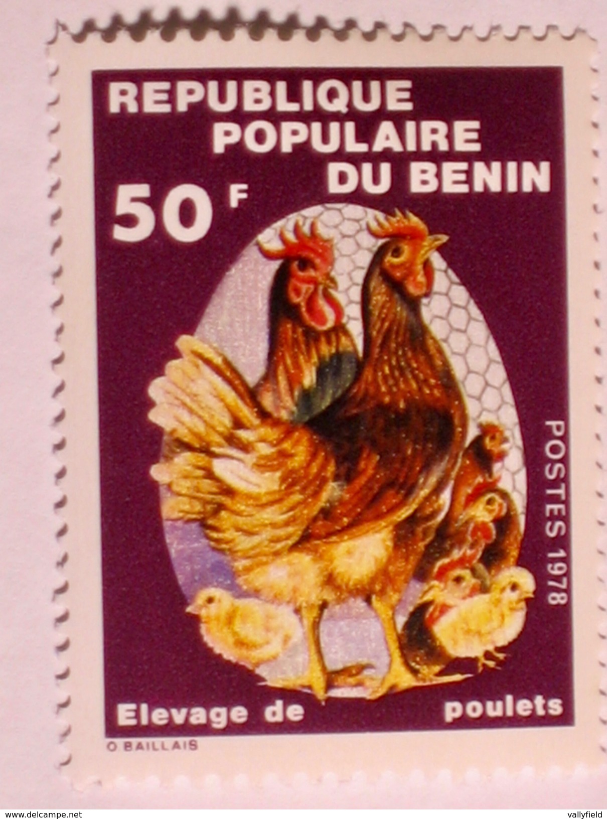 BÉNIN  1978  LOT# 2  CHICKEN - Bénin – Dahomey (1960-...)