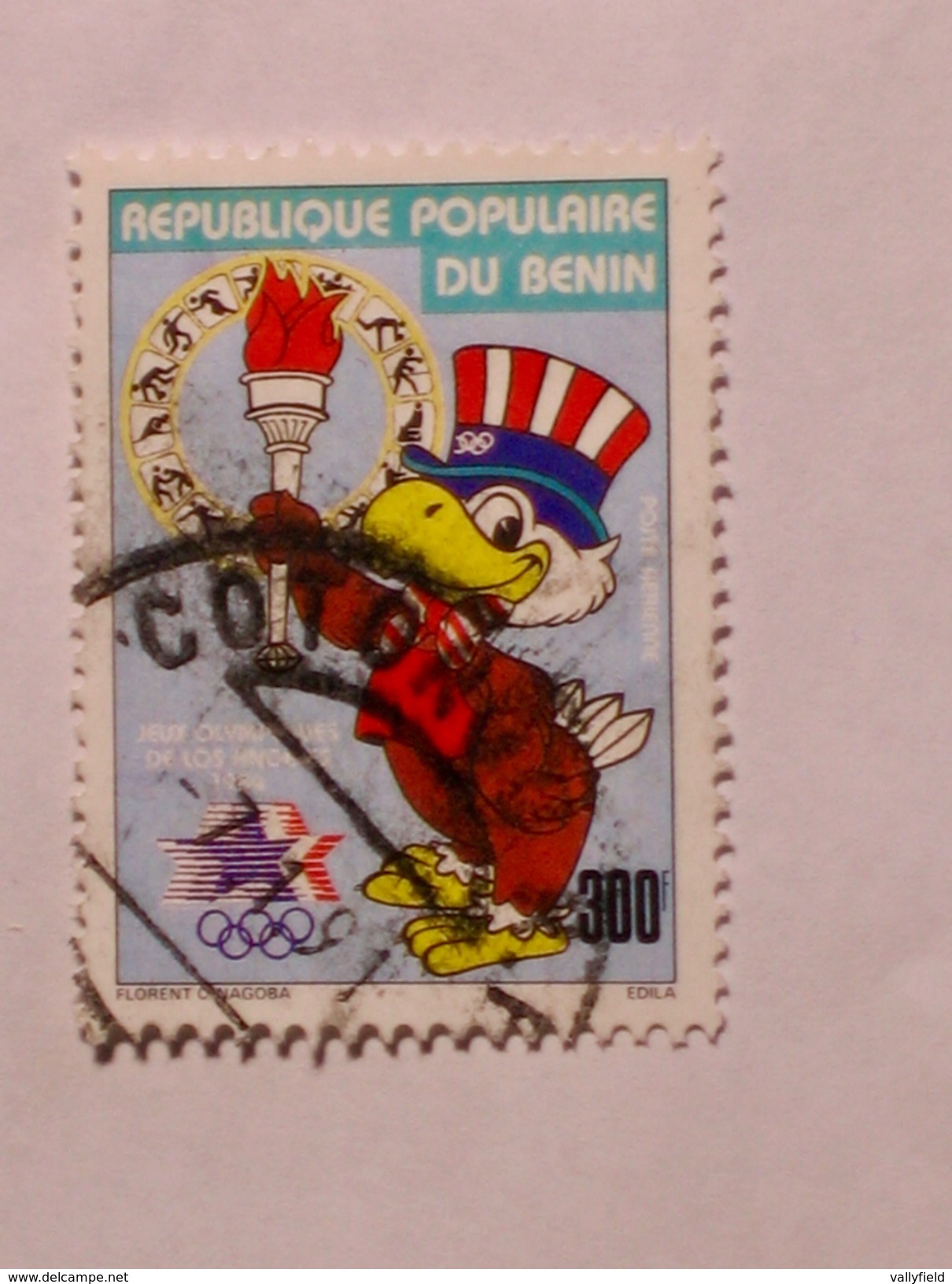 BÉNIN  1984  LOT# 4  SUMMER OLYMPICS MASCOT - Bénin – Dahomey (1960-...)