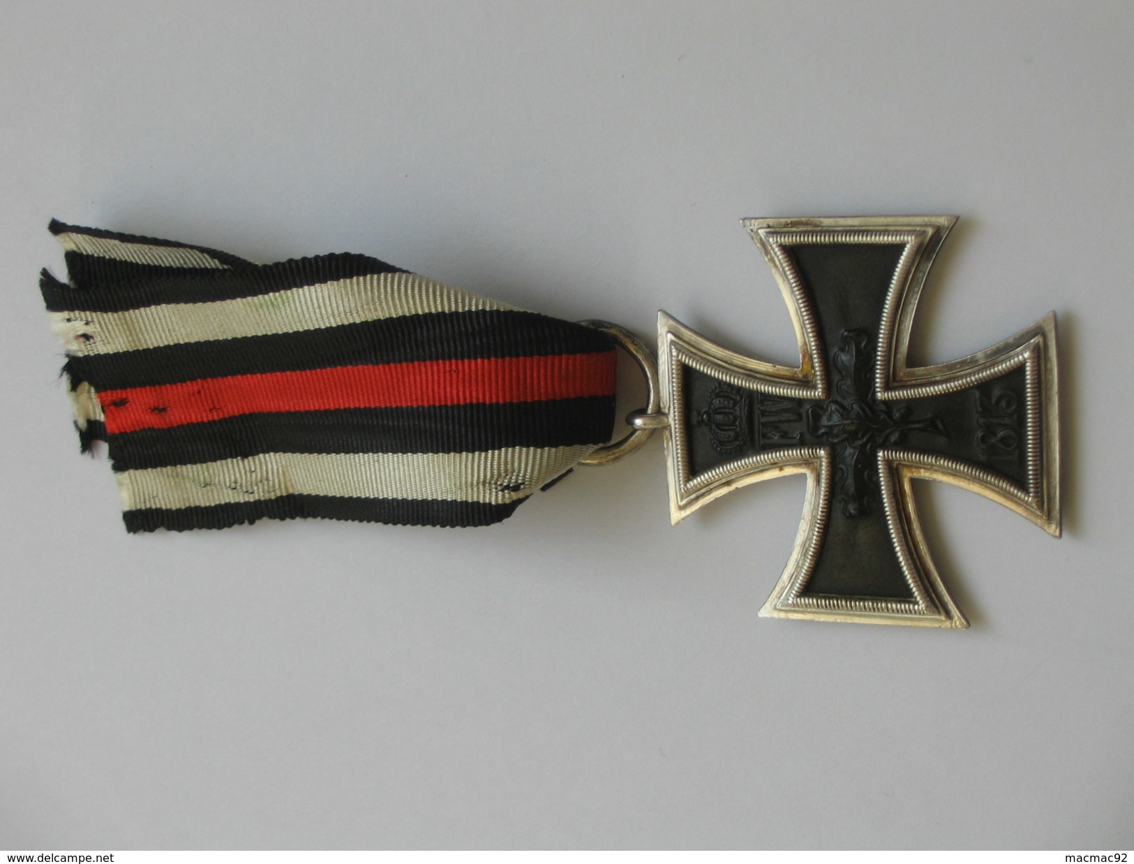 Magnifique Médaille  CROIX DE FER  1813-1914 - 2 Eme Classe WW1  **** EN ACHAT IMMEDIAT **** - Allemagne