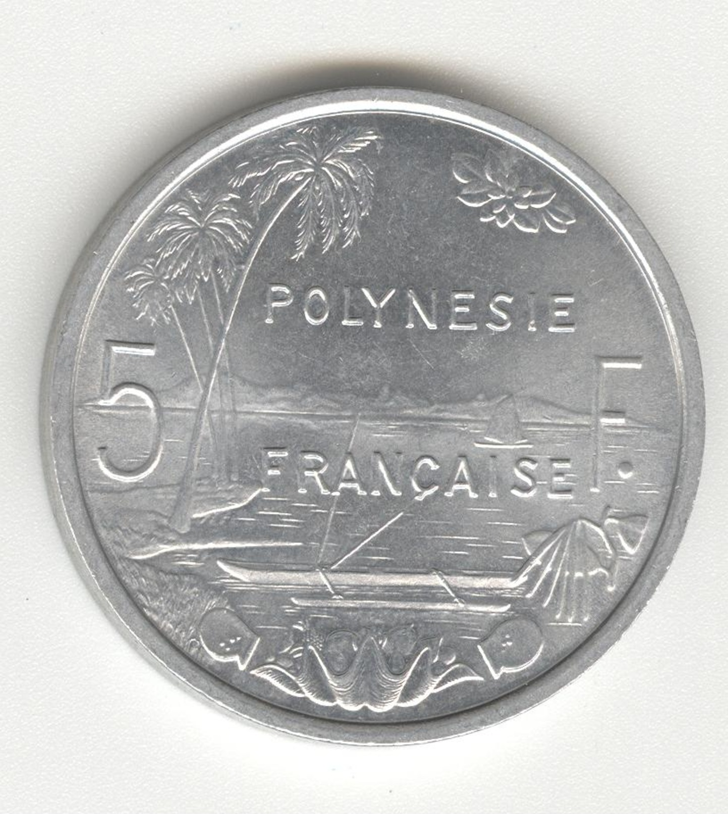 5 Francs Polynésie Française 1965 SUP - Colonie Française - Autres & Non Classés