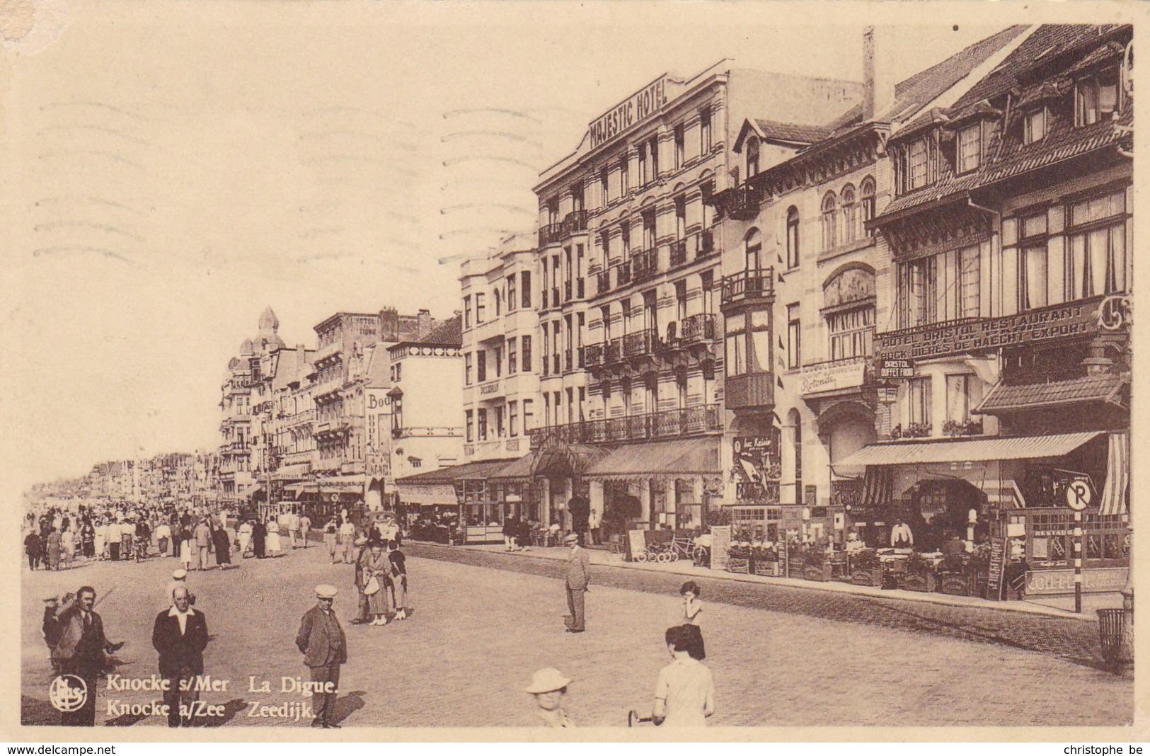 Knokke, Knocke Aan Zee, Zeedijk (34543) - Knokke