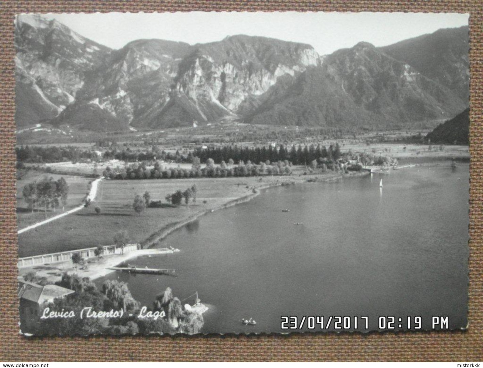 LEVICO - IL LAGO  - TRENTO -  1957    -BELLA - Altri & Non Classificati