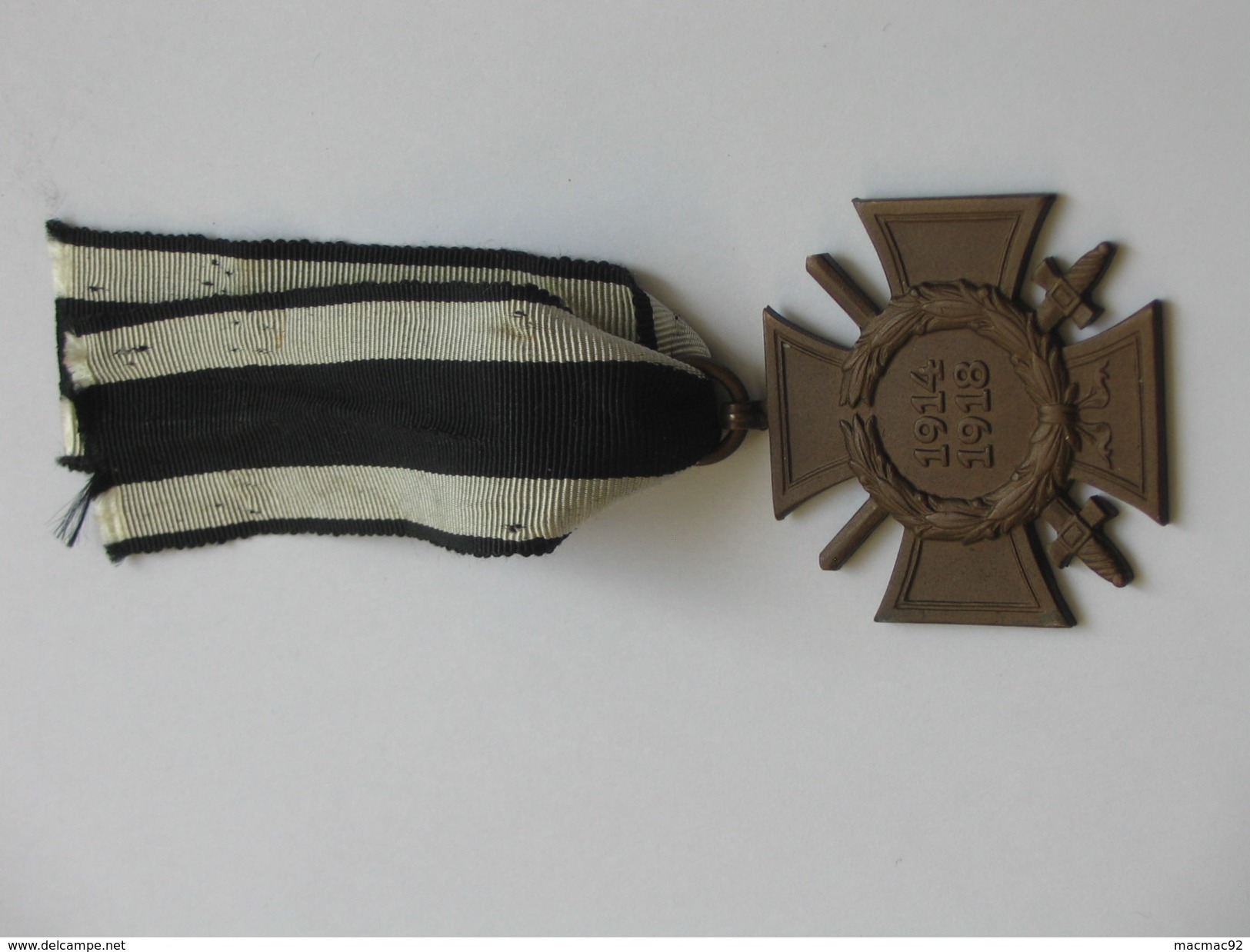 Trés Belle Médaille Croix De Guerre Commémorative 1914-1918 Croix D'Hindenburg   **** EN ACHAT IMMEDIAT **** - Allemagne