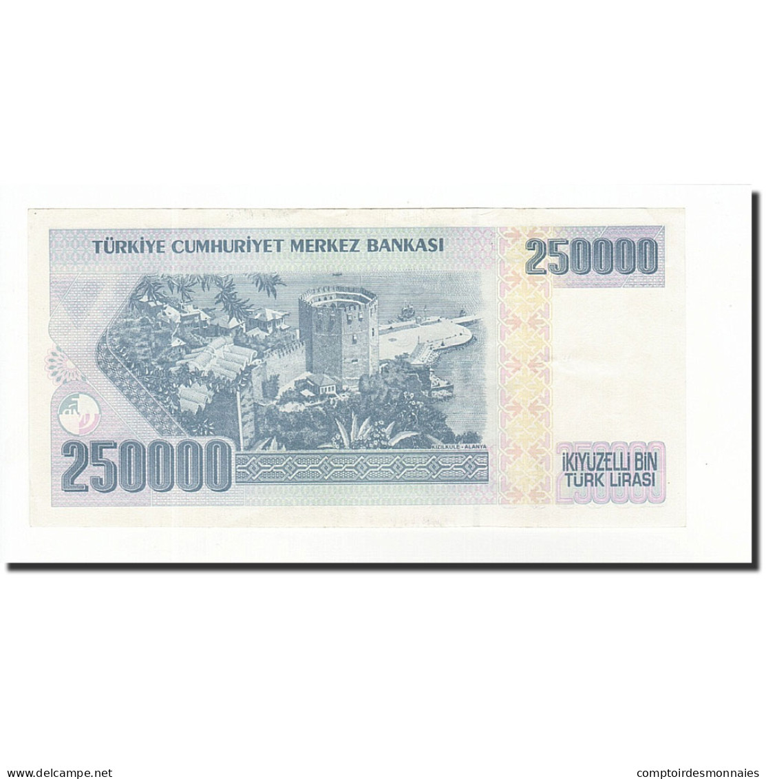 Billet, Turquie, 250,000 Lira, 1998, Undated, KM:211, SPL - Turquie