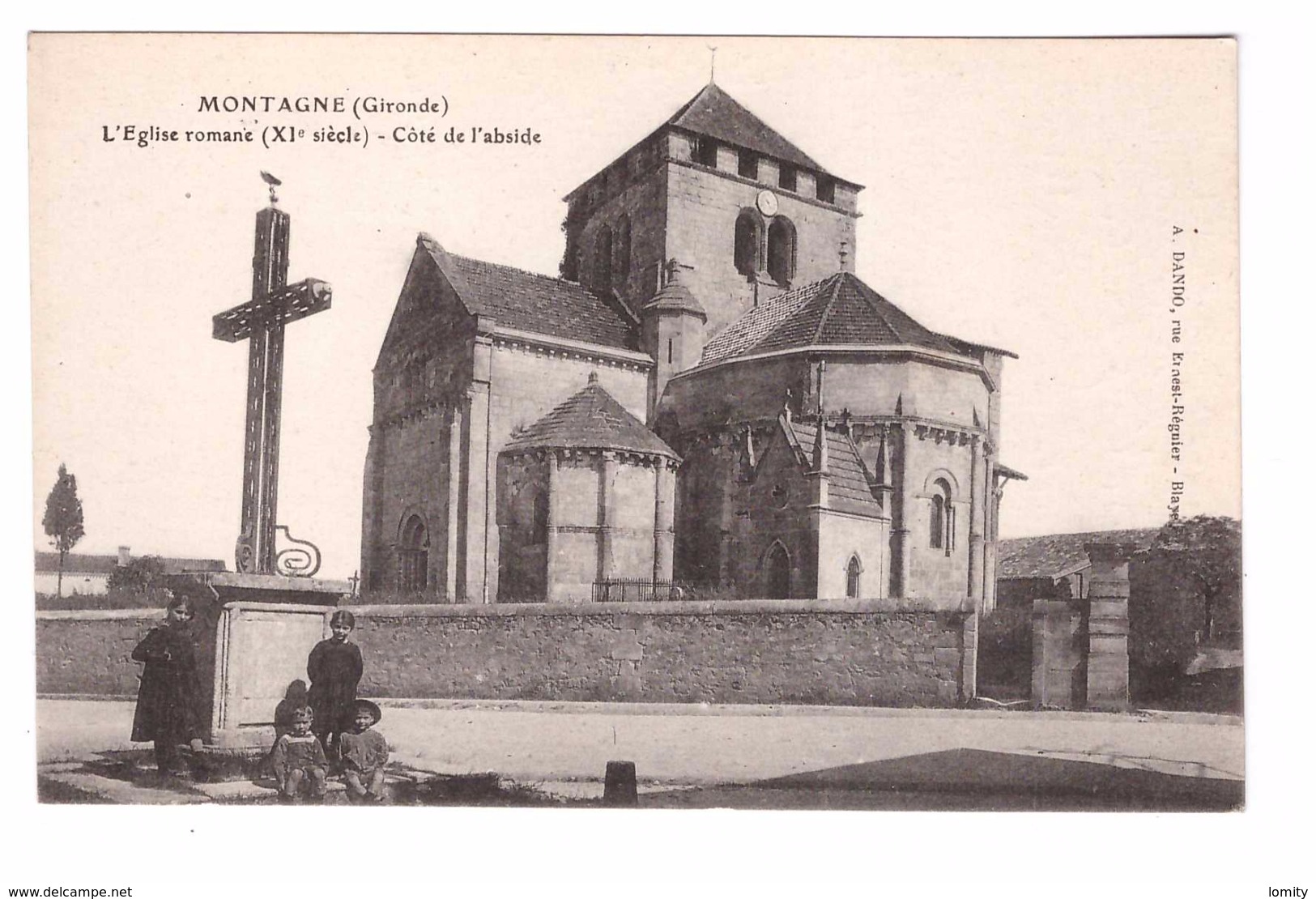 33 Montagne Eglise Romane Coté De L' Abside - Other & Unclassified