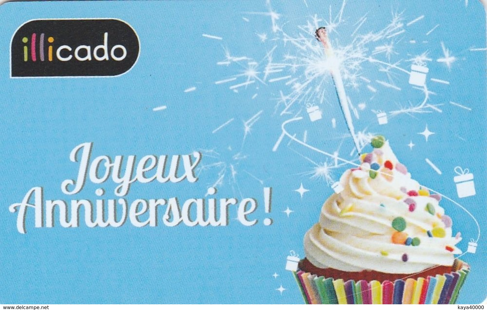 ## Carte  Cadeau    ILLICADO ##  (France)   Gift Card, Giftcart, Carta Regalo, Cadeaukaart - Gift Cards