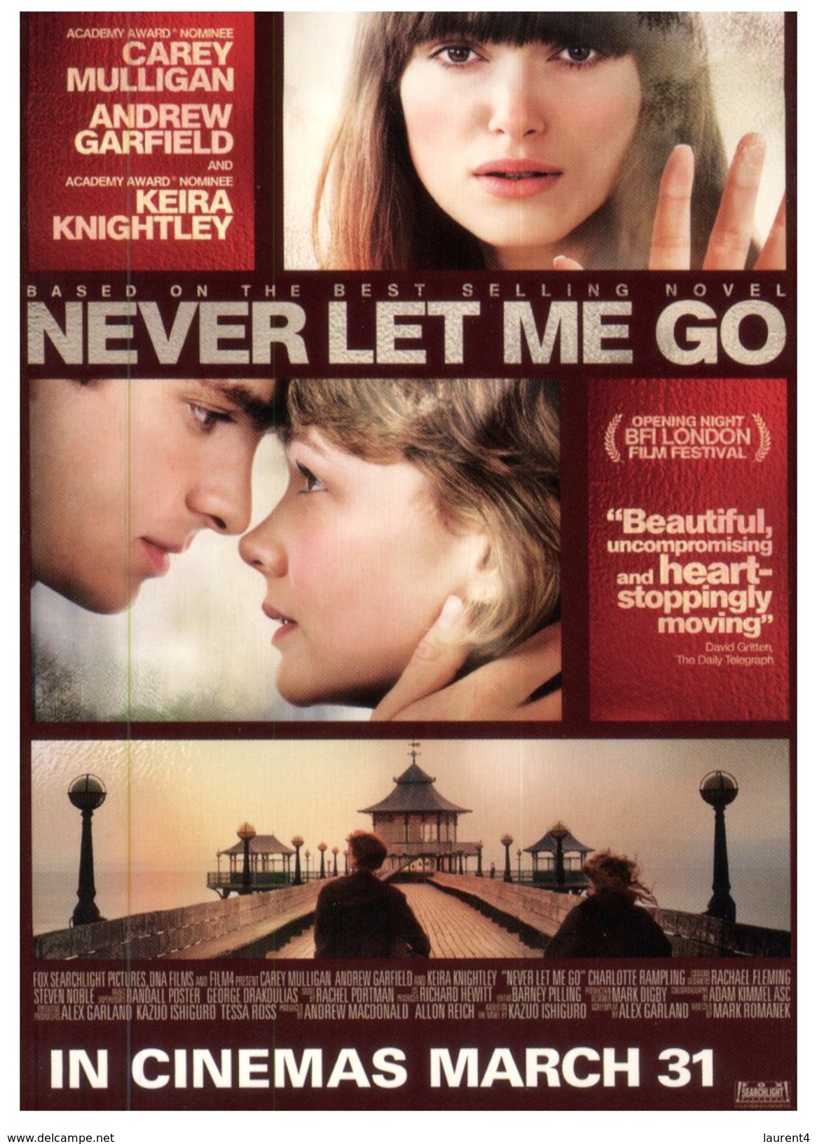 (331) Movie - Never Let Me Go Postcard - Affiches Sur Carte